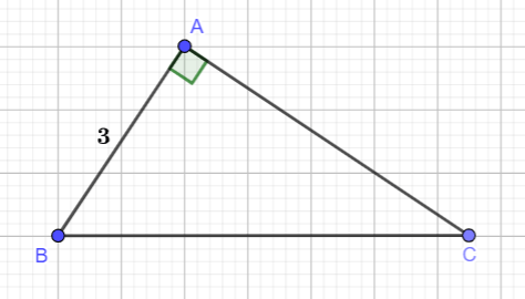 Cho tam giác ABC vuông tại A, AB=3cm, tanB=7/3